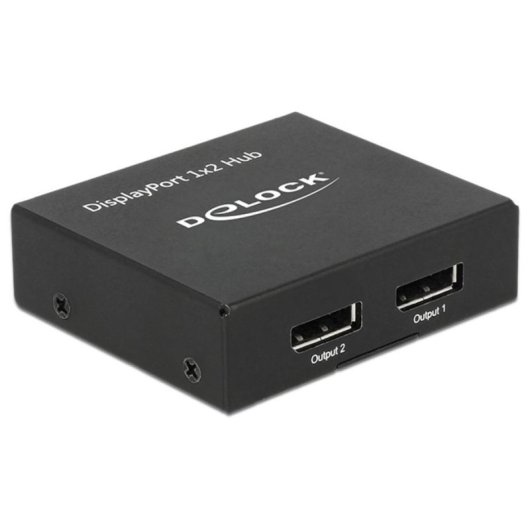 Divisor DisplayPort DeLOCK 87691 2x DisplayPort 4K 60 Hz