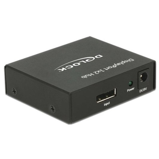 Divisor DisplayPort DeLOCK 87691 2x DisplayPort 4K 60 Hz