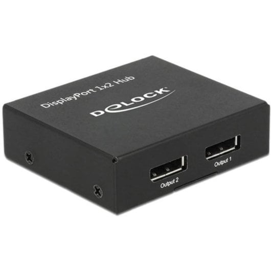 Divisor DisplayPort DeLOCK 87691 2x DisplayPort 4K 60 Hz
