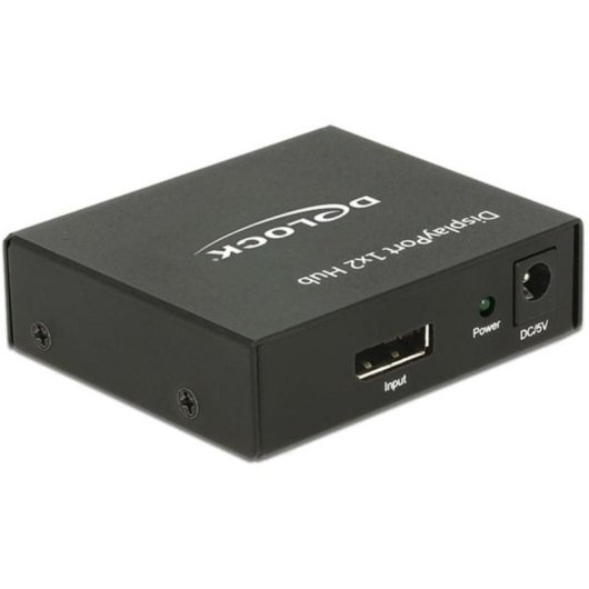 Divisor DisplayPort DeLOCK 87691 2x DisplayPort 4K 60 Hz