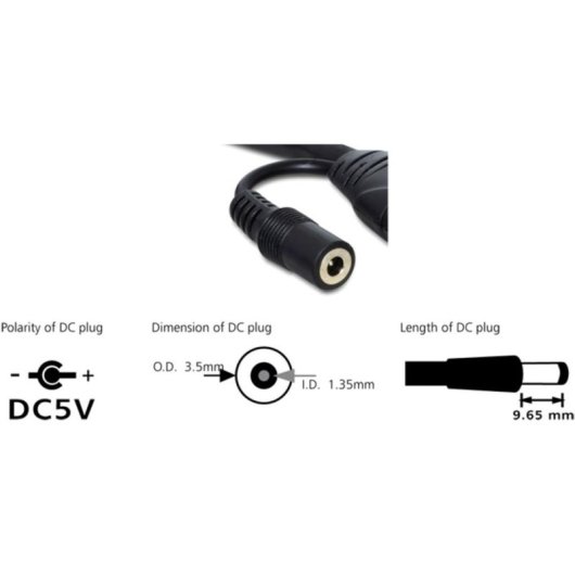 Cable Alargador USB 3.0 DeLOCK 10 m Negro