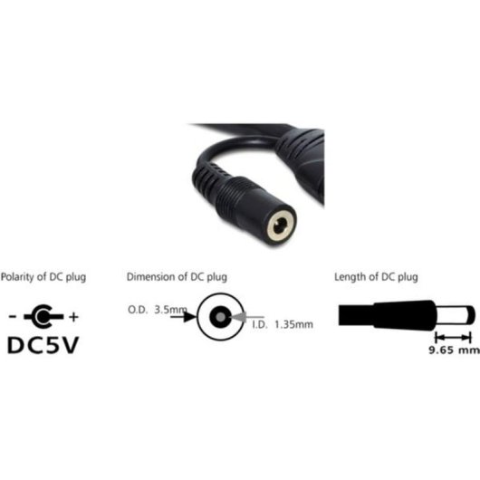Cable Alargador USB 3.0 DeLOCK 10 m Negro