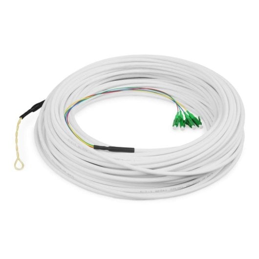 Cable de descente FTTH Digitus monomode 4 fibres LC/APC 50 m