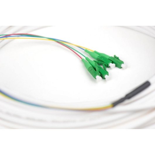 Cable de descente FTTH Digitus monomode 4 fibres LC/APC 50 m