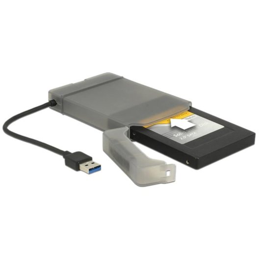 Convertidor USB 3.2 Gen 1 a SATA DeLOCK 62742 para disco duro de 2.5"