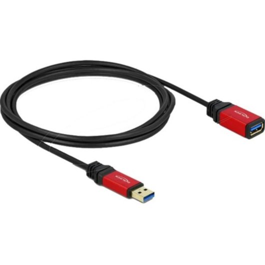 Cable de extensión USB 3.2 Gen 1 DeLOCK 2 m, USB-A macho a USB-A hembra