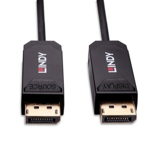 Cable DisplayPort 2.0 Lindy 15 m Negro
