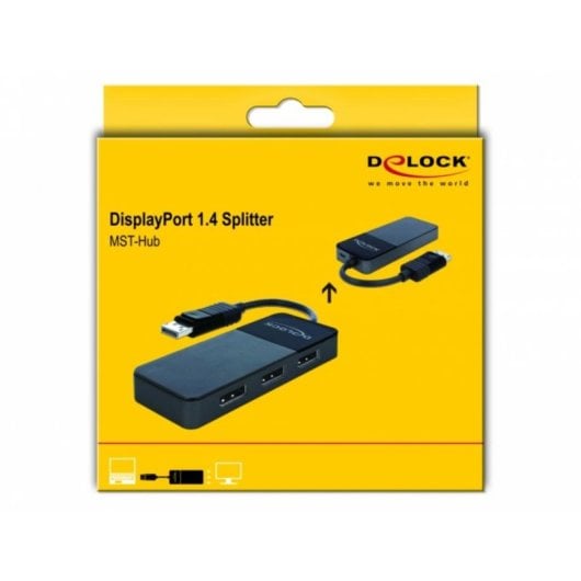 Divisore video DisplayPort Delock 87737 3 uscite 4K