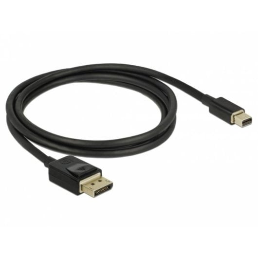 Cabo DisplayPort 1.4 DeLOCK 84927 1 m Mini DisplayPort para DisplayPort Preto