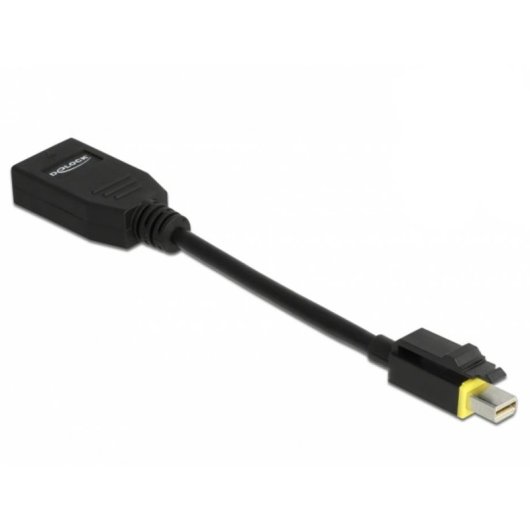 Adaptador Mini DisplayPort 1.4 para DisplayPort DeLOCK 0,15 m