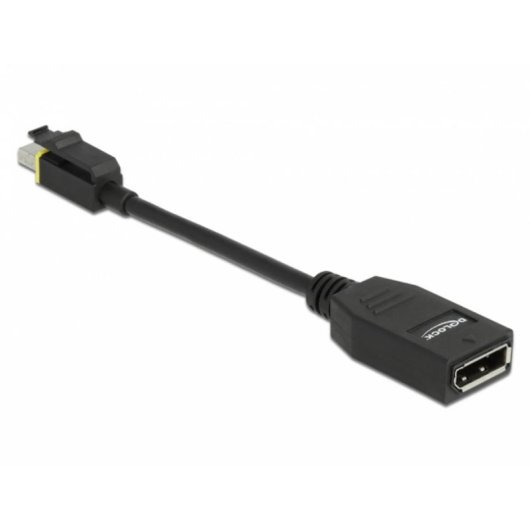 Adaptador Mini DisplayPort 1.4 para DisplayPort DeLOCK 0,15 m