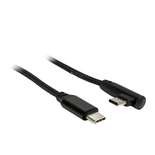 Cable USB-C à USB-C Inter-Tech 1 m Noir