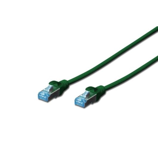 Cable de parche DIGITUS Cat5e SF/UTP 1 m verde