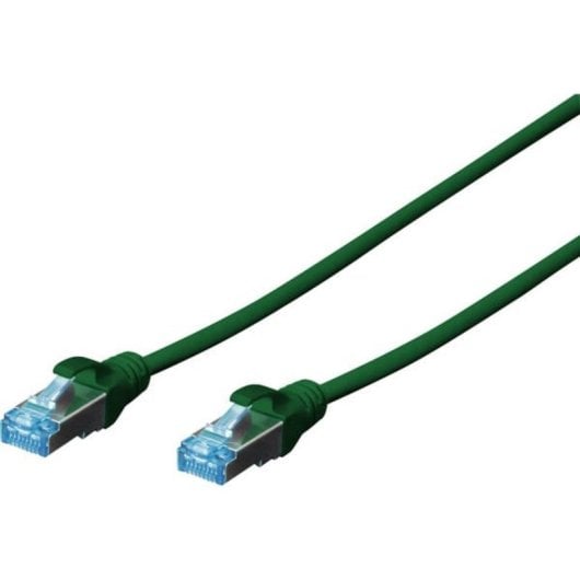 Cable de parche DIGITUS Cat5e SF/UTP 1 m verde