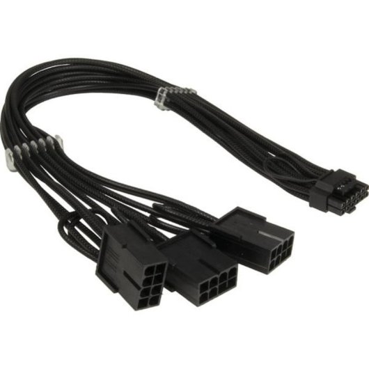 Cable adaptador Inter-Tech GPU-02 12VHPWR a 3x PCIe 8-pin