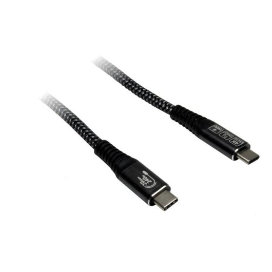 Cable USB-C a USB-C Inter-Tech 3 m USB 3.2 Gen 2x2 20 Gbit/s Negro
