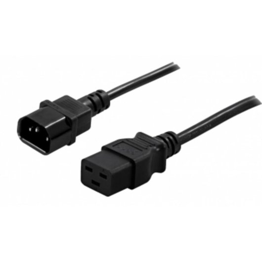Cabo de alimentação PowerWalker 91010040 C14 a C19 10 A Negro 1,8 m