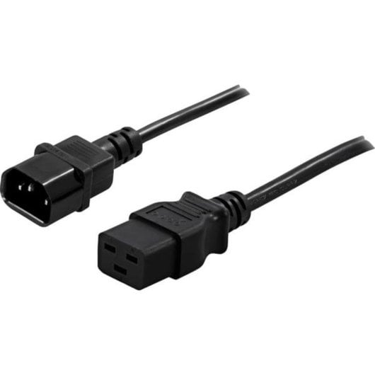 Cabo de alimentação PowerWalker 91010040 C14 a C19 10 A Negro 1,8 m