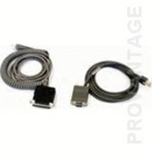 Cable Datalogic CAB-362 RS-232 Coiled 9-Pin Hembra 2 m