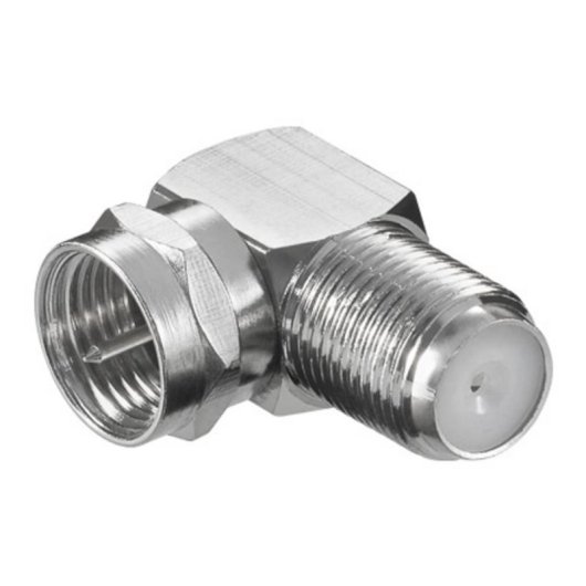 Adaptador Goobay BNC-F - M > BNC-F - FM Acero inoxidable