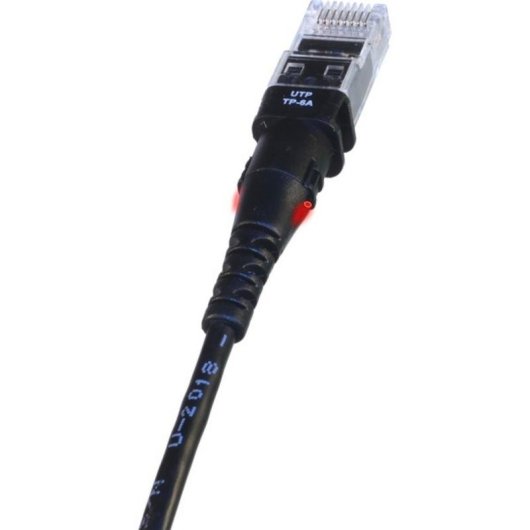 Cavo di rete PatchSee TP-6A-U/8 2,4 m Cat6a U/UTP Nero