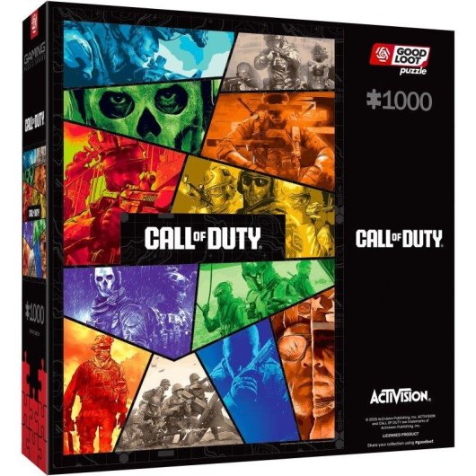 Puzzle Gaming Good Loot Call Of Duty Operators Collage 1000 Pièces