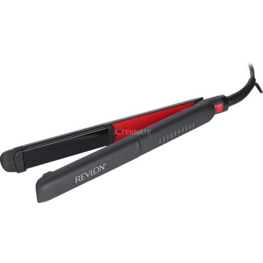 Piastra per Capelli Ceramica Tormalina Revlon RVST2211PE 235ºC 10 Impostazioni Ionica Spegnimento Automatico Nero Rosso