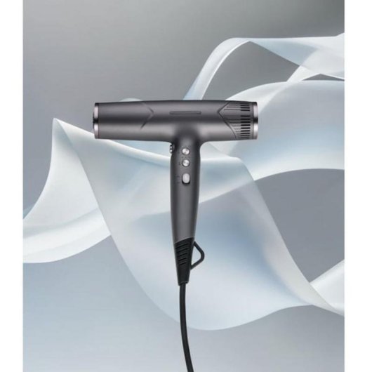 Secador de Cabelo Iónico Medion LIFE HD2 MD19984 1740W 3 Temperaturas 3 Velocidades Difusor Cinzento