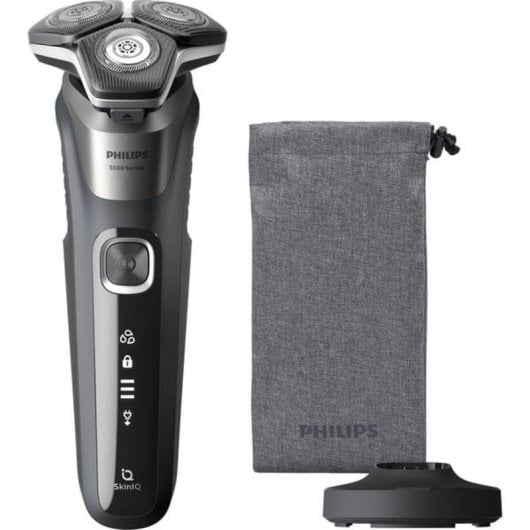 Rasoir Visage Philips Shaver Series 5000 S5887/13 Sans Fil 60min Sec et Mouillé 3 Lames Charge Rapide