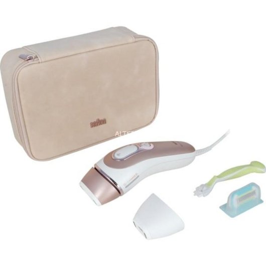 Depiladora Luz Pulsada IPL Braun Skin i-expert PL7147 10 Niveles Facial y Corporal App Inteligente
