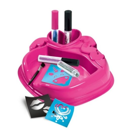 Kit para tatuajes temporales Clementoni Crazy Chic Multicolor
