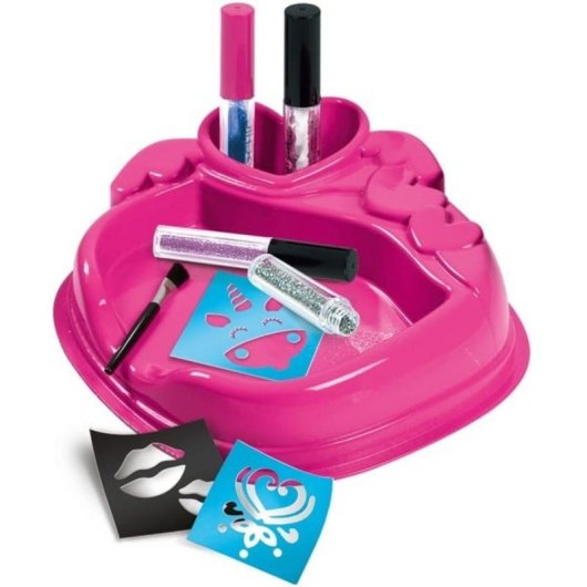 Kit para tatuajes temporales Clementoni Crazy Chic Multicolor