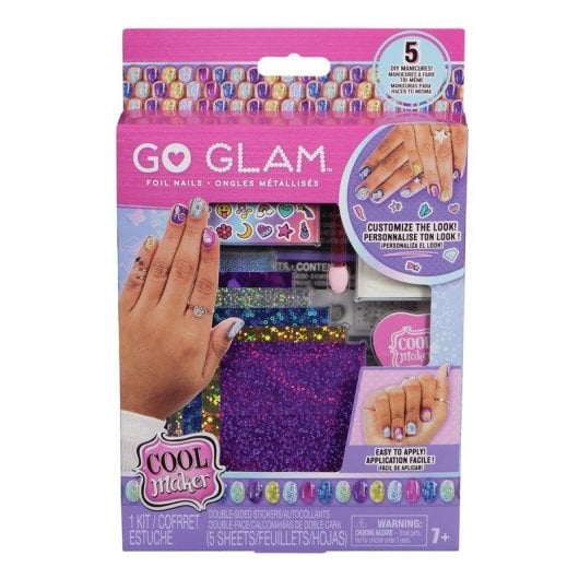 Kit de ongles métalliques Cool Maker Go Glam pour filles