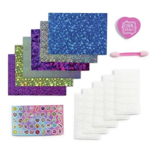 Kit de ongles métalliques Cool Maker Go Glam pour filles
