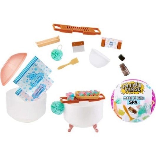 Figur Miniverse Make It Mini Spa MGA Entertainment Multifarben