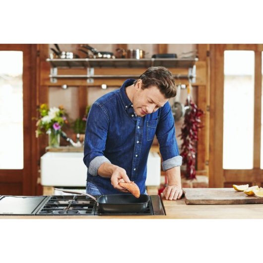 Sartén pour grill Tefal Jamie Oliver E24541 2,5 L Noir Aluminium forgé