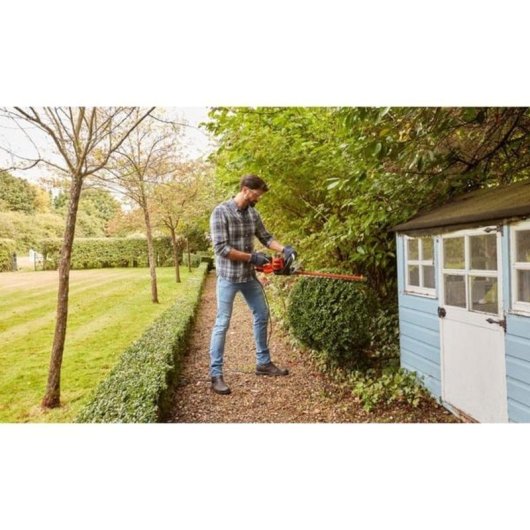 Cortasetos eléctrico Black & Decker BEHTS501-QS 600 W 60 cm cuchilla doble