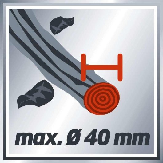 Trituradora de jardín Einhell GC-RS 2540 2000 W Tambor 40 RPM