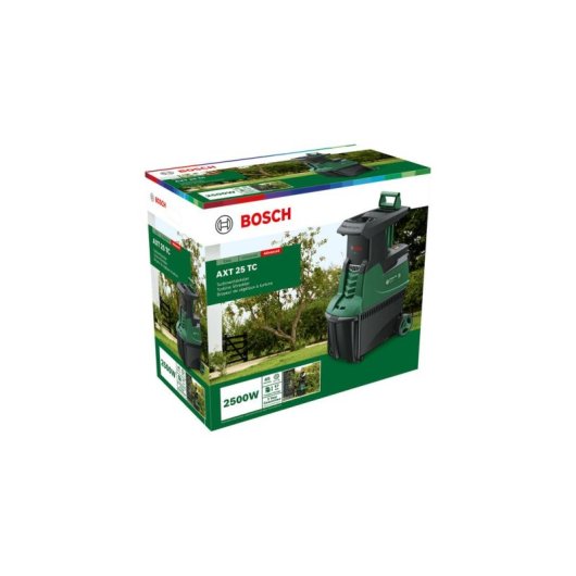 Trituradora de jardín Bosch AXT 25 TC 2500 W 53 L Turbina