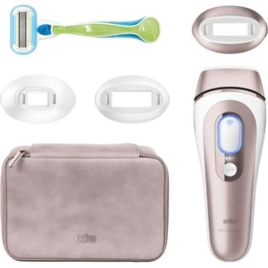 Épilateur Lumière Pulsée IPL Braun Silk-épil 7 PL7253 10 Niveaux 3 Têtes App IA