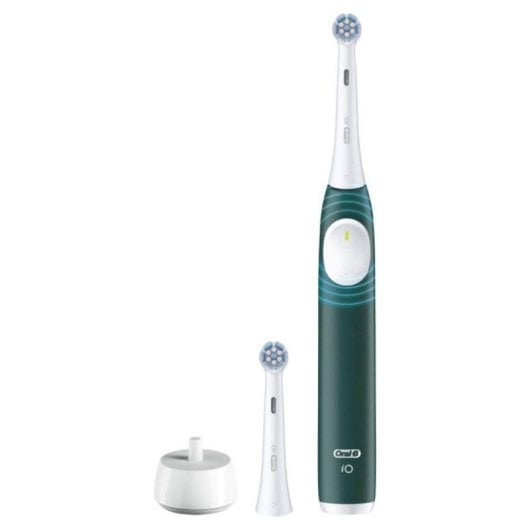 Escova de Dentes Elétrica Braun Oral-B iO Series 2 3 Modos 2 Cabeças Sensor Pressão Temporizador
