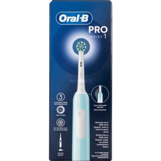 Cepillo de dientes oscilante rotativo Braun Oral-B Pro 1 Cross Action 3 Modos 1 Cabezal Temporizador