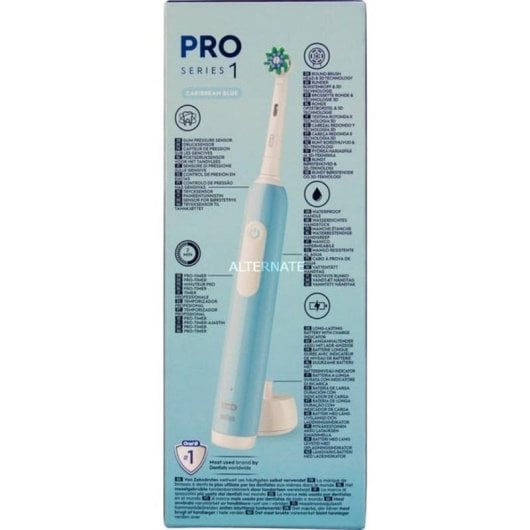 Cepillo de dientes oscilante rotativo Braun Oral-B Pro 1 Cross Action 3 Modos 1 Cabezal Temporizador