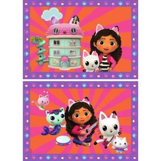Kit de peinture par numéros Ravensburger Gabby's Dollhouse pour enfants
