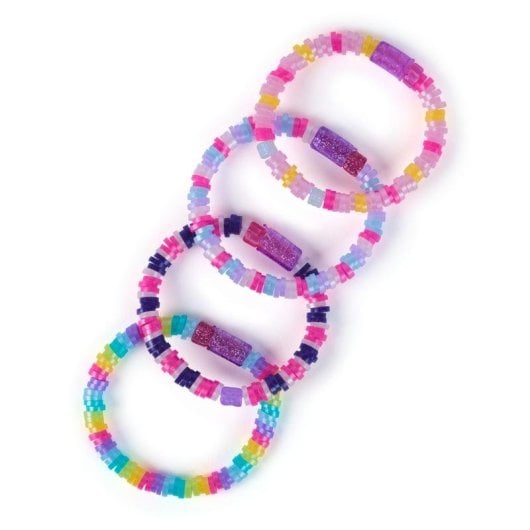 Kit de Expansión Stack’d Heishi Cool Maker con 1300 Cuentas y 40 Especiales para 15 Pulseras