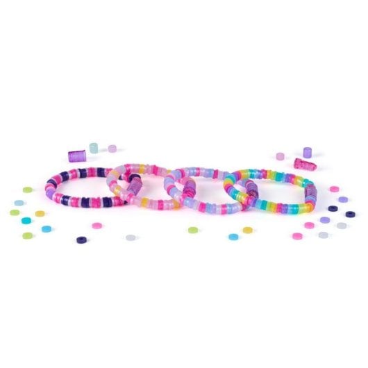 Kit de Expansión Stack’d Heishi Cool Maker con 1300 Cuentas y 40 Especiales para 15 Pulseras