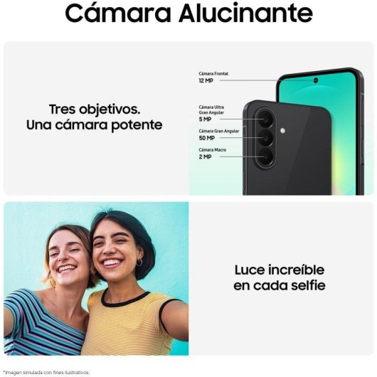 Samsung Galaxy A27 5G 6GB 128GB 6.7" Negro
