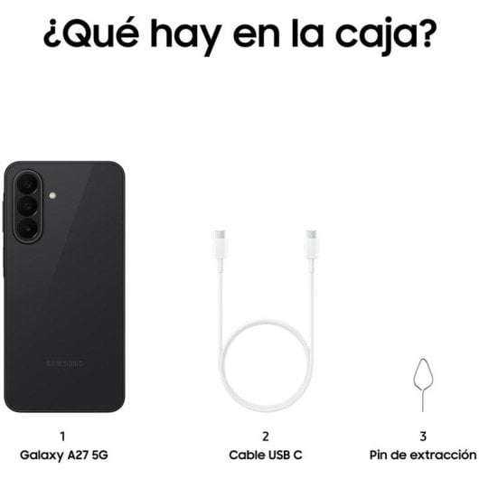 Samsung Galaxy A27 5G 6GB 128GB 6.7" Negro