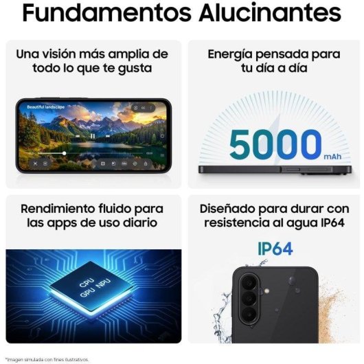 Samsung Galaxy A27 5G 6GB 128GB 6.7" Azul
