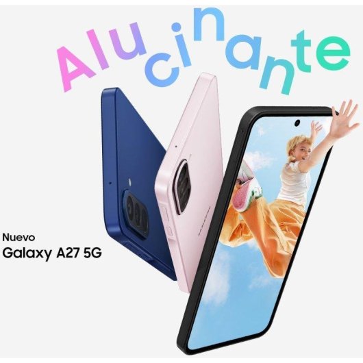 Samsung Galaxy A27 5G 6GB 128GB 6.7" Rosa Claro